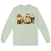 Matcha coffee cups Long Sleeve Tee - Zillion Design Studio