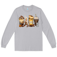 Moon Dust coffee cups Long Sleeve Tee - Zillion Design Studio