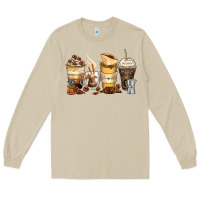 Mushroom coffee cups Long Sleeve Tee - Zillion Design Studio