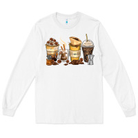 White coffee cups Long Sleeve Tee - Zillion Design Studio