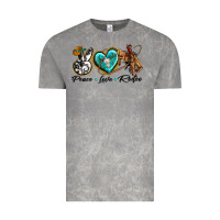 Cloud Rock peace love rodeo Vintage Tee - texasbilliewilder
