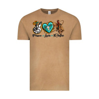 Vintage Camel peace love rodeo Vintage Tee - texasbilliewilder
