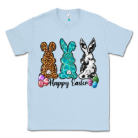 Dusty Blue Western happy easter peeps Classic Tee - Neo Western