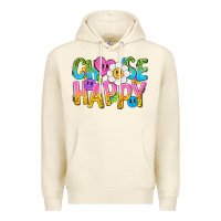 Sandshell choose happy with smile Premium Hoodie - NancyCooperArtShop