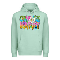Seafoam choose happy with smile Premium Hoodie - NancyCooperArtShop