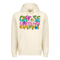 Tofu choose happy with smile Premium Hoodie - NancyCooperArtShop