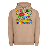 Pigment Burro puzzle heart inclusivity message Urban Hoodie - LillyAllenDesigns
