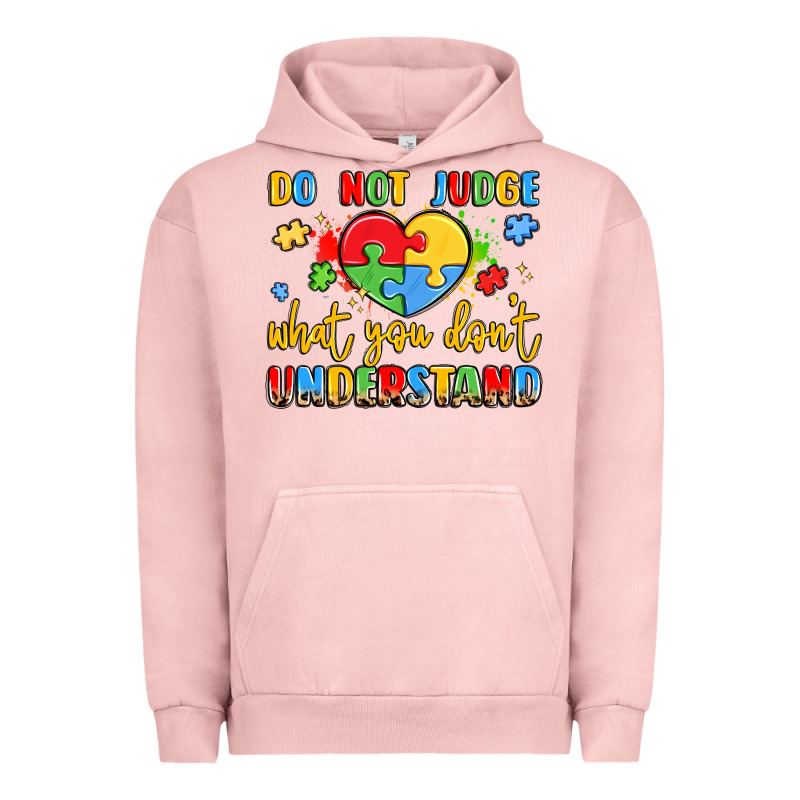 Puzzle Heart Inclusivity Message Urban Hoodie by LillyAllenDesigns | Teevron