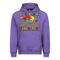 Tulip puzzle heart inclusivity message Urban Hoodie - LillyAllenDesigns