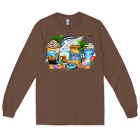 Chestnut cruise life coffee cups Long Sleeve Tee - Zillion Design Studio