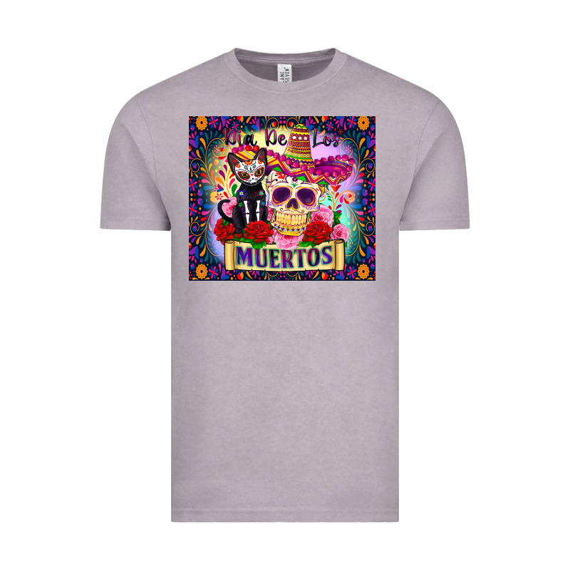 Dia De Los Muertos Vintage Tee by Zillion Design Studio | Teevron