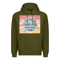 Army Green let's keep the dumbfuckery to a minimum today Premium Hoodie - MaliasSmallBusiness