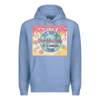 Colony Blue let's keep the dumbfuckery to a minimum today Premium Hoodie - MaliasSmallBusiness