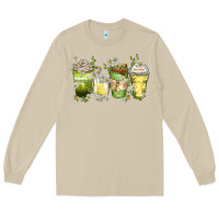 Mushroom daisy coffee cups Long Sleeve Tee - Zillion Design Studio