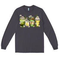 Smoke daisy coffee cups Long Sleeve Tee - Zillion Design Studio
