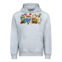 Heather Grey image title puzzlethemed beverages and accessories Urban Hoodie - LillyAllenDesigns