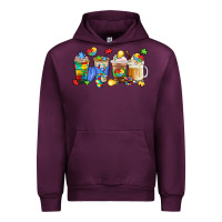 Mauve Wine image title puzzlethemed beverages and accessories Urban Hoodie - LillyAllenDesigns