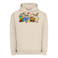 Pigment French Oak image title puzzlethemed beverages and accessories Urban Hoodie - LillyAllenDesigns
