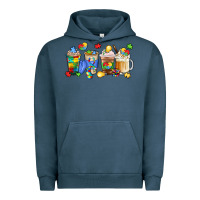 Pigment Midnight Navy image title puzzlethemed beverages and accessories Urban Hoodie - LillyAllenDesigns