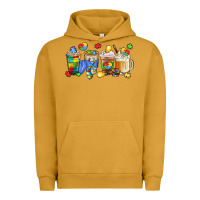 Pigment Peanut Butter image title puzzlethemed beverages and accessories Urban Hoodie - LillyAllenDesigns