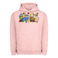 Pigment Salmon image title puzzlethemed beverages and accessories Urban Hoodie - LillyAllenDesigns