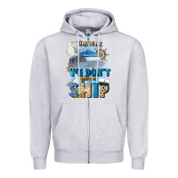 Heather Grey this week we don't give a ship Zipper Hoodie - JahusDesignShop