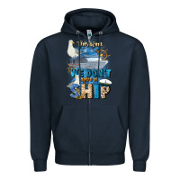 Navy this week we don't give a ship Zipper Hoodie - JahusDesignShop