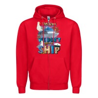 Red this week we don't give a ship Zipper Hoodie - JahusDesignShop
