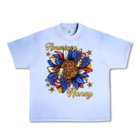 Grape Ice American honey with bee Urban Heavy Tee - texasbilliewilder