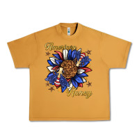 Peanut Butter American honey with bee Urban Heavy Tee - texasbilliewilder