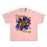 American Honey With Bee Urban Heavy Tee | Teevron