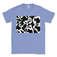 Colony Blue distressed black glitter cowhide pattern Classic Tee - RanaPortraitStore
