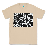 Mushroom distressed black glitter cowhide pattern Classic Tee - RanaPortraitStore