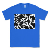 True Royal distressed black glitter cowhide pattern Classic Tee - RanaPortraitStore