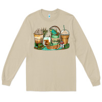 Mushroom fishing coffee cups Long Sleeve Tee - Zillion Design Studio