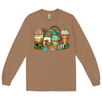 Toasted Coconut fishing coffee cups Long Sleeve Tee - Zillion Design Studio