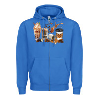 True Royal black every month melanin coffee cups Zipper Hoodie - JahusDesignShop