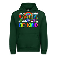 Forest Green name celebrate kindness and diversity Urban Hoodie - LillyAllenDesigns