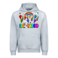 Heather Grey name celebrate kindness and diversity Urban Hoodie - LillyAllenDesigns