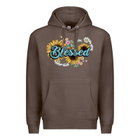 Coffee blessed Premium Hoodie - NancyCooperArtShop