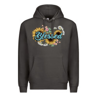 Smoke blessed Premium Hoodie - NancyCooperArtShop