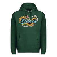 Sports Green blessed Premium Hoodie - NancyCooperArtShop