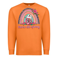 Carrot nurse life spring rainbow Premium Sweatshirt - BarkalooDesign
