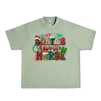 Oil Green santas favorite nurse Urban Heavy Tee - Zillion Design Studio