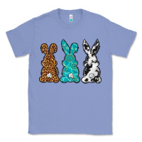 Colony Blue Western Happy Easter peeps Classic Tee - Neo Western