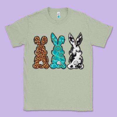 Western Happy Easter Peeps Classic Tee Designed By Neo Western