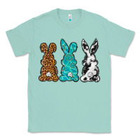 Seafoam Western Happy Easter peeps Classic Tee - Neo Western
