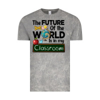 Cloud Rock the future of the world is in my classroom Vintage Tee - BarkalooDesign