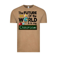 Vintage Coffee the future of the world is in my classroom Vintage Tee - BarkalooDesign