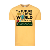 Vintage Mustard the future of the world is in my classroom Vintage Tee - BarkalooDesign